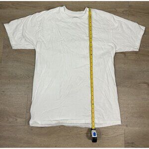 Kirkland Signature White Plain T-Shirt Size L